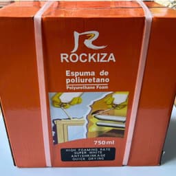 Keo bọt nở Rockiza chai 750ml tỷ lệ tạo bọt cao, siêu trắng, nhanh khô 7