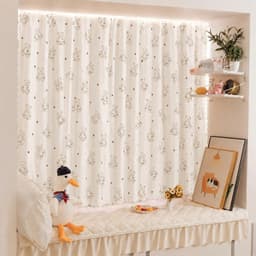 Rèm cửa 2in1 vừa dán tường vừa treo tường tặng kèm phụ kiện dán và treo khi mua rèm 8