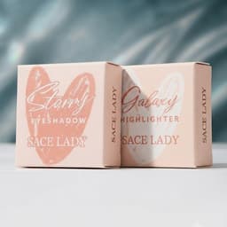 Phấn Mắt & Phấn Bắt Sáng SACE LADY MOLLYHAIR Starry Eyeshadow & Galaxy Highlighter - Trang Điểm Nhẹ Nhàng, Tự Nhiên 2