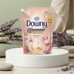 Túi Nước Xả Vải Downy MOLLYHAIR Thơm Mát Dài Lâu (Korean Spring & Hương Tinh Khôi) - Ngăn Mùi Ẩm Mốc, Mồ Hôi Hiệu Quả 3