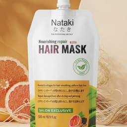 Kem Ủ Tóc Phục Hồi Chuyên Sâu Nataki MOLLYHAIR Hair Mask - Biotin & Collagen Giảm Gãy Rụng, Mượt Tóc Salon 500ml 1