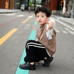 Giày Thể Thao Xuất Âu Siêu Nhẹ Cho Trẻ Em Da Mềm Đế Chống Trượt, Quai Dán Tiện Lợi Cho Bé Trai Bé Gái 4-12 Tuổi Mã 790 8