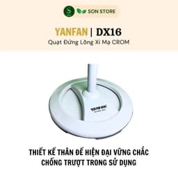 Quạt đứng LIFAN Đ-616A cánh 40cm | 45W | Gió mạnh 71,5 m³/phút | Lồng xi crôm | Bảo hành chính hãng II YANFAN DX16 8