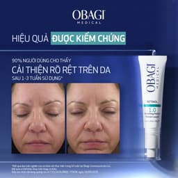 Obagi Retinol 0.5 1.0 Kem Dưỡng Làm Mờ Nếp Nhăn Và Làm Đều Màu Da Chống Lão Hoá Mờ Thâm Sạm Nám - 28g 8