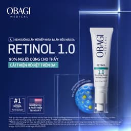 Obagi Retinol 0.5 1.0 Kem Dưỡng Làm Mờ Nếp Nhăn Và Làm Đều Màu Da Chống Lão Hoá Mờ Thâm Sạm Nám - 28g 9