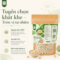 Hạt Sen Khô - Thơm bùi, giàu các loại dinh dưỡng 3