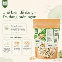 Hạt Sen Khô - Thơm bùi, giàu các loại dinh dưỡng 2