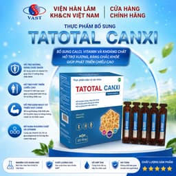 [CHÍNH HÃNG - HỘP 20 ỐNG] TATOTAL CANXI TrustBiolab – bổ sung calci, vitamin D3 K2 hỗ trợ chắc xương 1