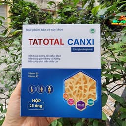 [CHÍNH HÃNG - HỘP 20 ỐNG] TATOTAL CANXI TrustBiolab – bổ sung calci, vitamin D3 K2 hỗ trợ chắc xương 9