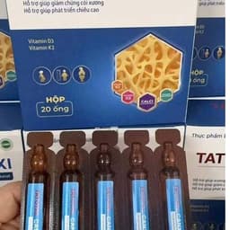[CHÍNH HÃNG - HỘP 20 ỐNG] TATOTAL CANXI TrustBiolab – bổ sung calci, vitamin D3 K2 hỗ trợ chắc xương 7