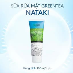 Sữa Rửa Mặt Nataki MOLLYHAIR Trà Xanh & Vitamin E - Làm Sạch Sâu, Cấp Ẩm & Phục Hồi Làn Da Sáng Mịn 100ml 2