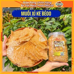 BÁNH TRÁNG XÌ KE BÉO PACO FOOD– BÁNH TRÁNG MUỐI TÔM VỊ BÉO NHẸ ĂN LÀ CUỐN 2