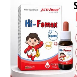 Siro Sắt Nhỏ Giọt Hi FeMax Bổ Sung Hỗ Trợ Tái Tạo Hồng Cầu Cho Trẻ Thiếu Máu 30ml 3