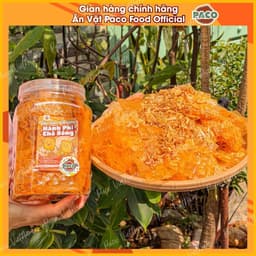 Bánh Tráng Đậm Vị Hành Phi Chà Bông PACO Food | Bánh Tráng Trộn Dẻo Dai Tỏi Phi Thơm Ngon | Ăn Vặt Đậm Đà Cực Cuốn 2
