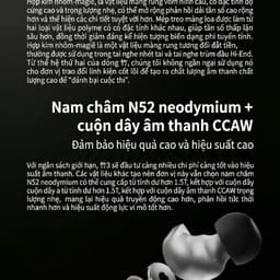 Tai Nghe nhét tai MOONDROP CHU 3 III IEM HiFi, Chân 3.5mm, Màng Nhôm Magie, Dynamic 10mm, Kết Nối 2Pin 0.78mm | 6