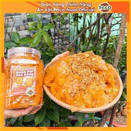 Bánh Tráng Hành Phi Chà Bông PACO Food | Bánh Tráng Trộn Đậm Vị Tỏi Phi Thơm Giòn | Ăn Vặt Càng Ăn Càng Ghiền Siêu Cuốn 2