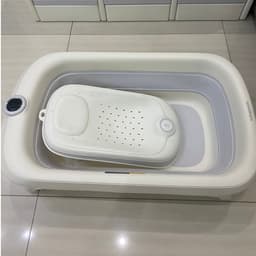 Chậu tắm xếp gọn cho bé Babypods, nhựa nguyên sinh cao cấp, có đồng hồ cảm biến đo nhiệt độ nước 5