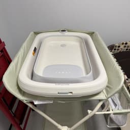 Chậu tắm xếp gọn cho bé Babypods, nhựa nguyên sinh cao cấp, có đồng hồ cảm biến đo nhiệt độ nước 8