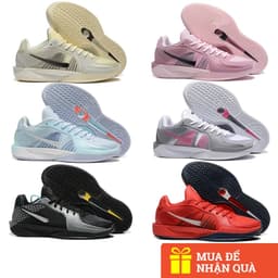 Giày SABRINA 2 thể thao bóng rổ Pickleball tập gym hàng đẹp chất lượng cao nhẹ êm chân thoáng khí NeverStopShop 2