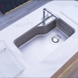 Chậu rửa bát 1 hố NOBINOX NOVA A182 | Bề mặt: Vân siêu mịn | Bảo hành: 10 năm 7