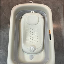 Giá đỡ tắm cho bé xếp gọn Babypods, tùy chỉnh độ cao, chống trượt hiệu quả, nhựa nguyên sinh cao cấp 8