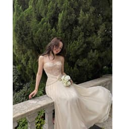ĐẦM 2S COSET CÚP CHARM NGỰC XOẮN EO CV DÀI LINLUXE 4