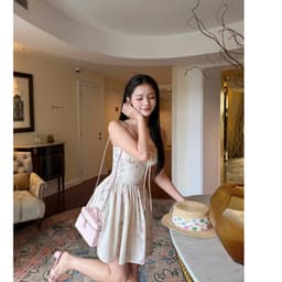 ChouChou ĐẦM HOA NHÚN NGỰC LINLUXE 5