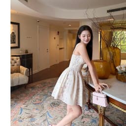 ChouChou ĐẦM HOA NHÚN NGỰC LINLUXE 6