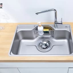 Chậu rửa bát Nobinox LIKEN NL724D bảo hành 10 năm, chống xước hoàn hảo 7