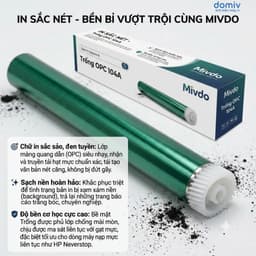 Drum Máy In Laser HP 104A W1104A Dùng Cho HP Neverstop 1000A 1000W 1200A 1200W OPC Sắc Nét 2