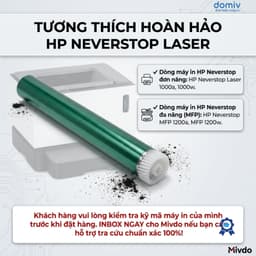 Drum Máy In Laser HP 104A W1104A Dùng Cho HP Neverstop 1000A 1000W 1200A 1200W OPC Sắc Nét 4