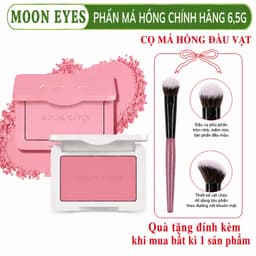 Phấn Má Hồng MOON EYES, Tự Nhiên Lâu Trôi,dễ tán-MP 1