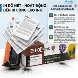 Hộp Mực Eko Ink 30A CF230A Canon 051 Cho HP M203DN M227FDW Bản In Sắc Nét Ổn Định Dễ Lắp 2