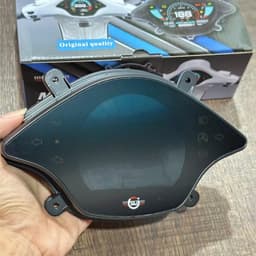 Đồng Hồ Điện Tử Vespa 2026 Màn Hình LCD Táp Lô Hiển Thị Thông Số Xe 2