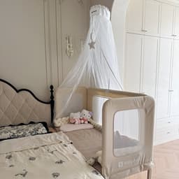 [CHIỀU DÀI 1.5M] Giường cũi, giường trẻ em Babypods, sofa ghép cạnh giường ba mẹ (tùy chỉnh độ cao 11 mức, xếp gọn) 5