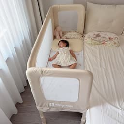 [CHIỀU DÀI 1.5M] Giường cũi, giường trẻ em Babypods, sofa ghép cạnh giường ba mẹ (tùy chỉnh độ cao 11 mức, xếp gọn) 2