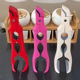 Kẹp đĩa bát chống nóng ALARION, Kẹp chống trượt 3in1 chống bỏng, Tay cầm silicon dày chịu nhiệt kẹp bát nóng gia đình 2