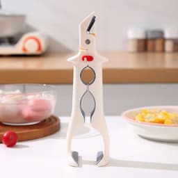 Kẹp đĩa bát chống nóng ALARION, Kẹp chống trượt 3in1 chống bỏng, Tay cầm silicon dày chịu nhiệt kẹp bát nóng gia đình 7