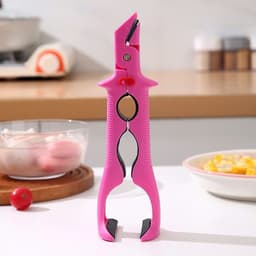 Kẹp đĩa bát chống nóng ALARION, Kẹp chống trượt 3in1 chống bỏng, Tay cầm silicon dày chịu nhiệt kẹp bát nóng gia đình 6