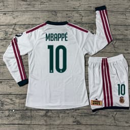 ÁO BÓNG ĐÁ/QUẦN ÁO BÓNG ĐÁ DÀI TAY CÂU LẠC BỘ REAL MADRID -VẢI GAI THÁI CAO CẤP 9