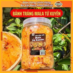 Bánh Tráng Mala Tứ Xuyên 300g Paco Food – Cay Nồng Tê Tê, Giòn Rụm Ngon Khó Cưỡng 🌶️ 2