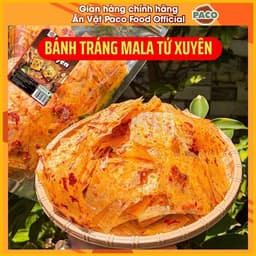 Bánh Tráng Mala Tứ Xuyên 300g Paco Food – Cay Nồng Tê Tê, Giòn Rụm Ngon Khó Cưỡng 🌶️ 4