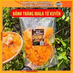 Bánh Tráng Trộn Mala Tứ Xuyên Paco Food 300g – Cay Nồng Tê Tê, Thơm Nồng Gia Vị, Ăn Vặt Cực Cuốn 6