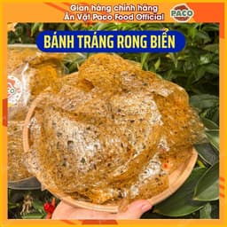 Bánh Tráng Rong Biển PACO 300g – Bánh Tráng Trộn Rong Biển Sấy Hành Phi Tỏi – Gia Vị Độc Quyền Nhà Paco Ăn Vặt Cực Cuốn 4