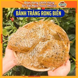 Bánh Tráng Trộn Rong Biển Sấy PACO Túi lớn 500g – Bánh Tráng Trộn Rong Biển Sấy Hành Phi Tỏi – Gia Vị Độc Quyền – Ăn Vặt 3