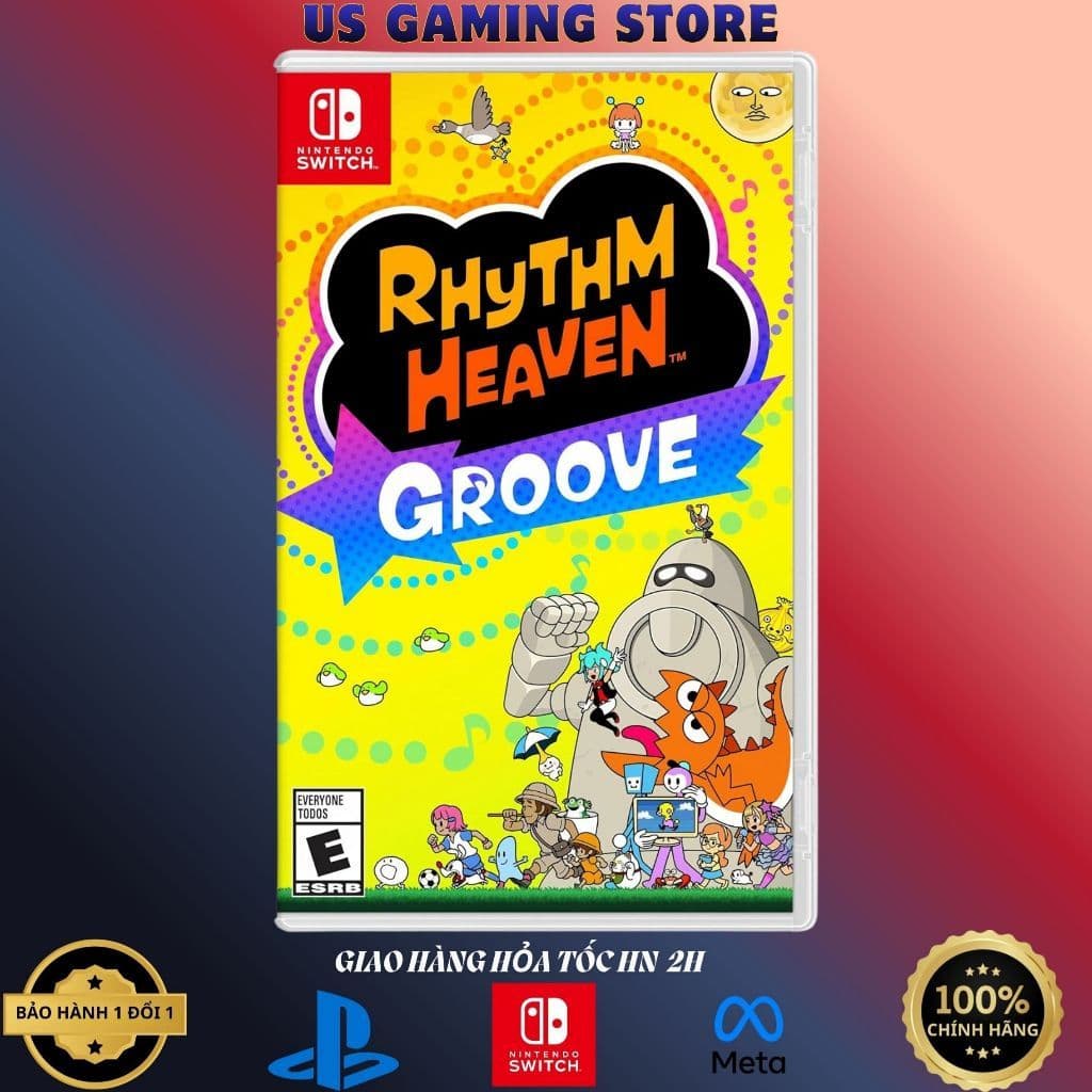 Băng game Rhythm Heaven Groove Nintendo Switch