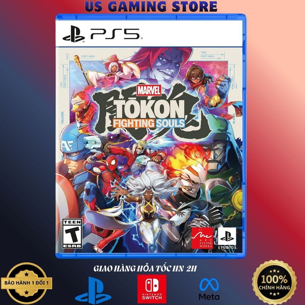 Đĩa game Marvel Tokon Fighting Souls PS5