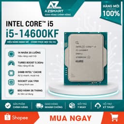 CPU Intel Core i5-14600KF 14 Nhân 20 Luồng New Tray BH 36 Tháng Full VAT, Hiệu Năng Cao 1