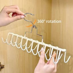 Móc Treo Quần Áo Đa Tầng 20 Móc và Móc 10 Kẹp Treo Đồ Lót, Tất, Quần Áo Trẻ Nhỏ Có Khóa Chống Gió. LMS 4