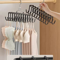 Móc Treo Quần Áo Đa Tầng 20 Móc và Móc 10 Kẹp Treo Đồ Lót, Tất, Quần Áo Trẻ Nhỏ Có Khóa Chống Gió. LMS 6